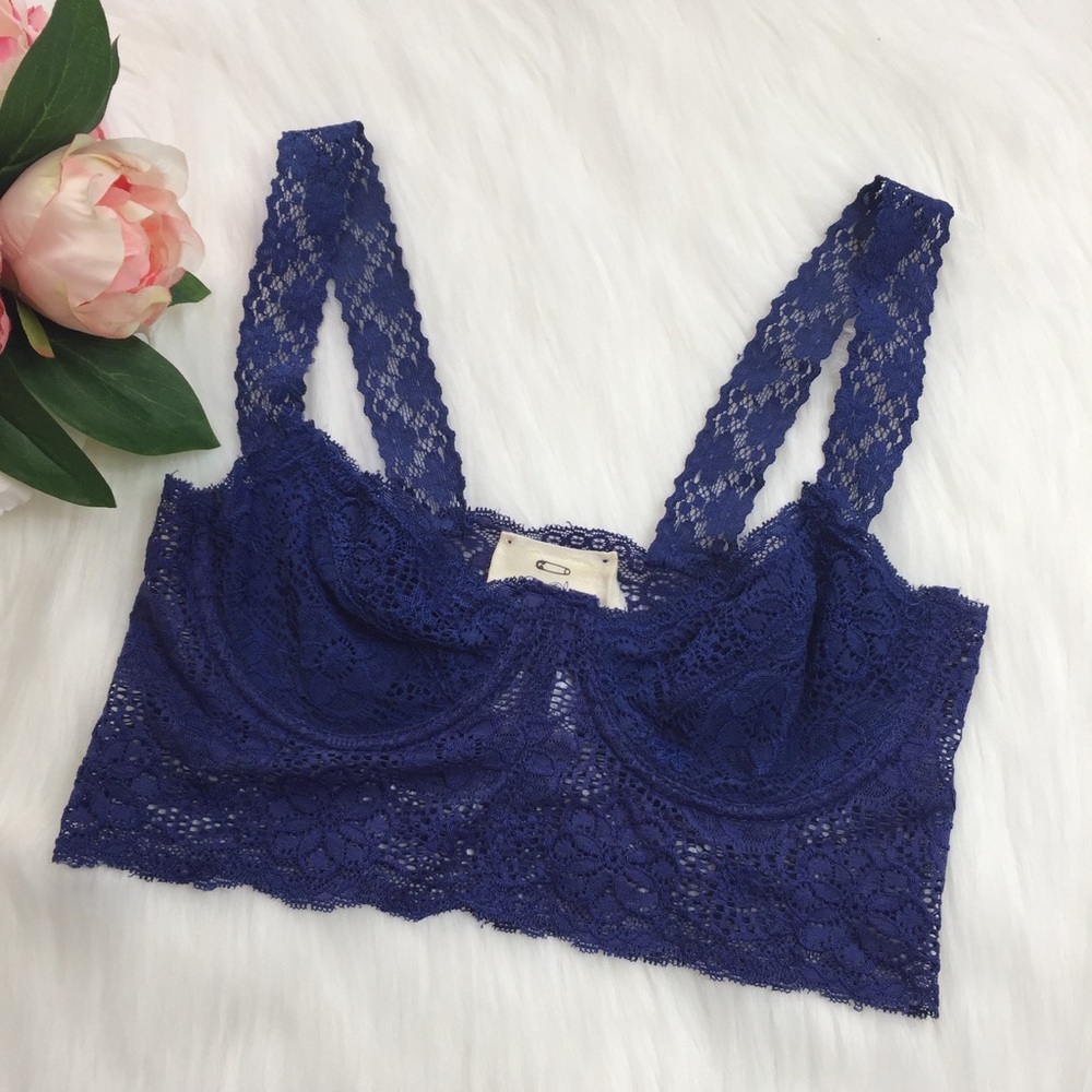 Urban Outfitters Pins and Needles Blue Bralette S